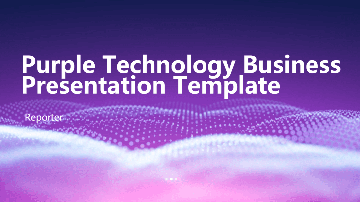 Color Film Style Presentation Template